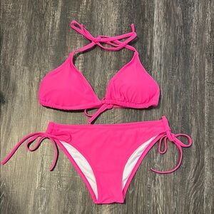 Vibrant Pink Bikini Set